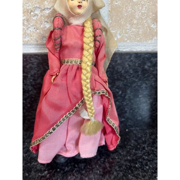 Vtg 1960's Magis Juliette Handmade Doll With Long Braided Hair Made In Italy - Picture 4 of 10